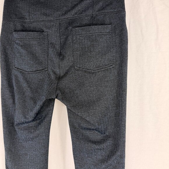 Athleta Women's Casual Legging | Navy & Black Herringbone | Medium | 27" Inseam - Picture 6 of 9